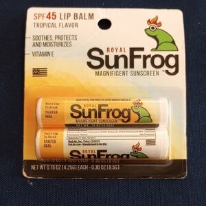 SunFrog SPF 45 Lip Balm 2 pack